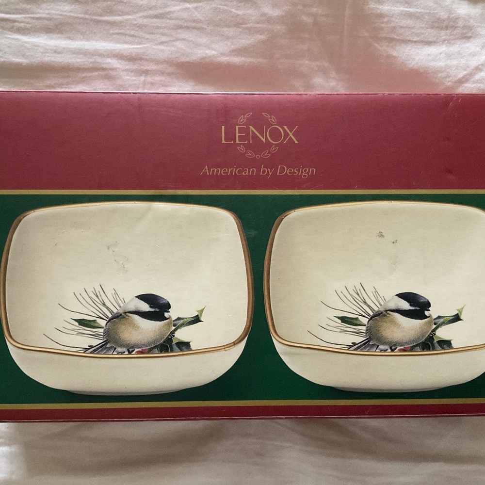 Lenox dipping bowls